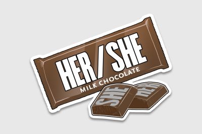 Her / She Sticker
